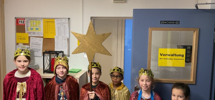 Sternsinger bringen den Segen für das neue Jahr