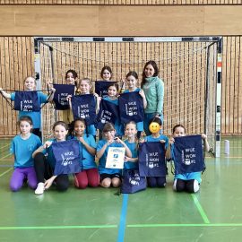 Sieg bei der Würzburger Mädchen-Stadtmeisterschaft