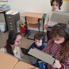 Schnitzeljagd mit dem iPad: Die zweiten Klassen auf digitaler Spurensuche